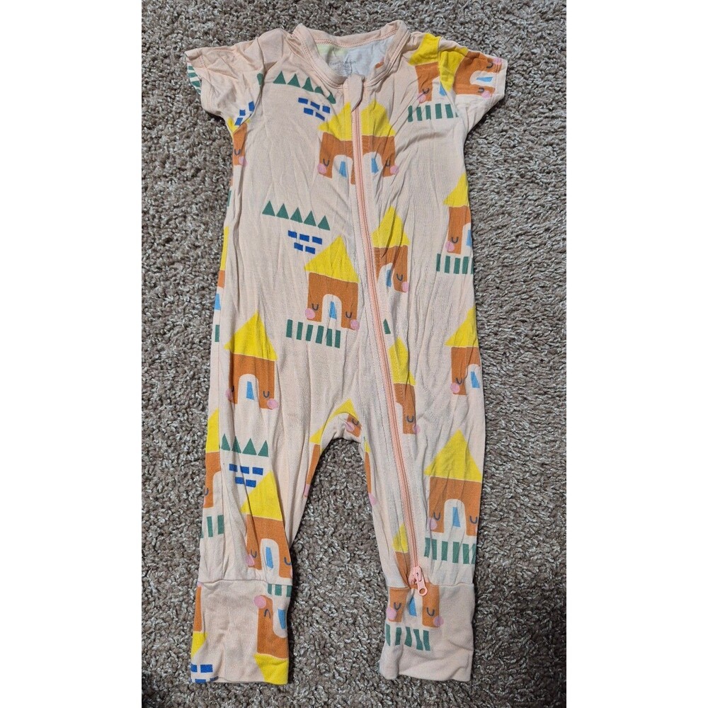 Bamboo romper size 6-12M